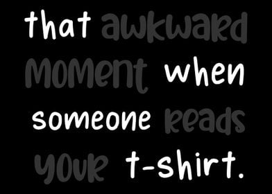 Awkward Shirt Funny and Co