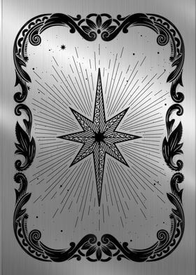 North star Tarot card