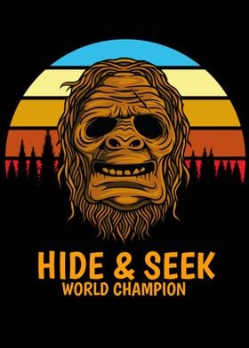 bigfoot rainbow hide seek