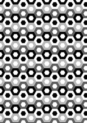 Hexagons tessellation 