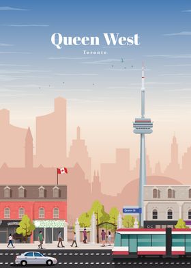 Queen West in Toronto