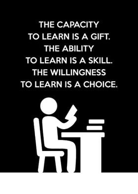 Choose to Learn