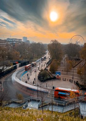 London Long Exposure Bus