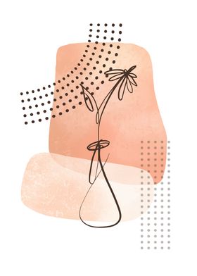 Scandinavian flower art