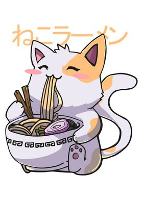 Neko Ramen Cat anime