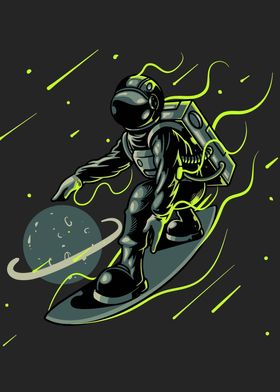 Space surfer
