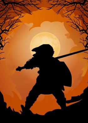 Link Silhouette Halloween 