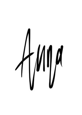 Anna 4 letters girl name