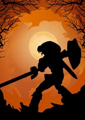 Link Silhouette Halloween 