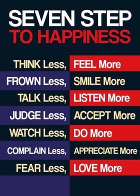 Seven Step to Happiness