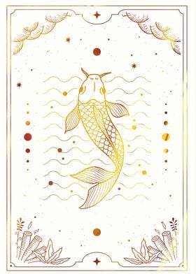 Tarot Fish Koi