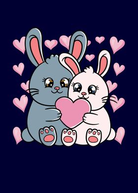 Rabbit Couple