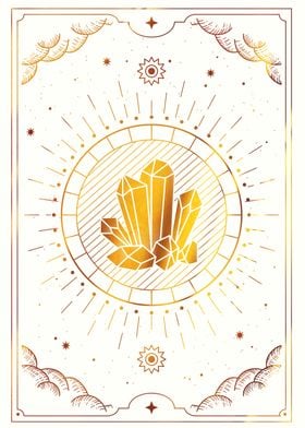 Tarot Crystal rock