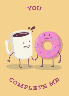 Complete Me Donut Coffee