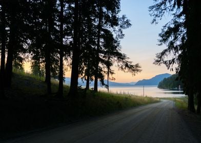 Road to the Lake Idaho