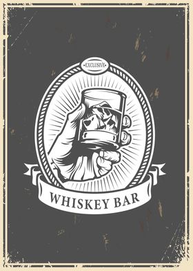 whiskey Bar Decorative