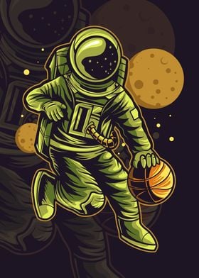 Astronaut Basketball