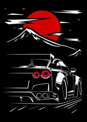 Nissan skyline GTR R35