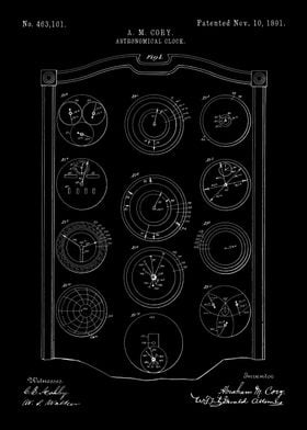 Astronomical Clock Patent