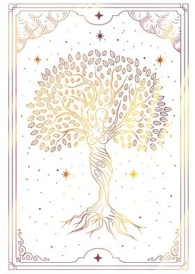 Tarot tree of live