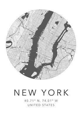 New York City Map 