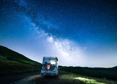 Camping Travel Nightsky