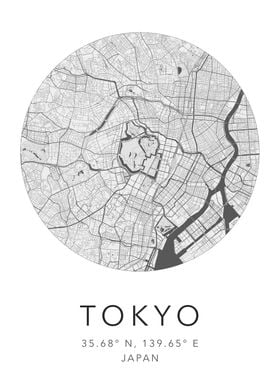 Tokyo City Map