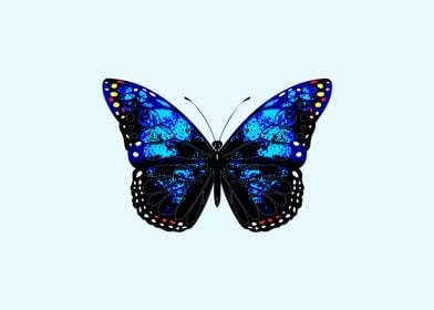 Blue butterfly