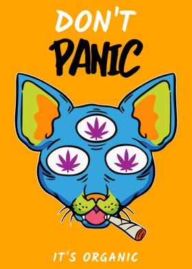 Dont Panic Its Organic Cat