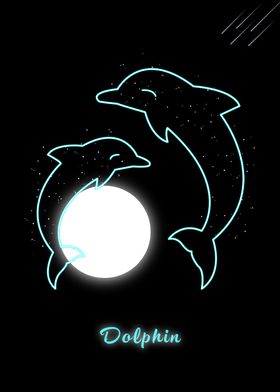 Dolphins Poster