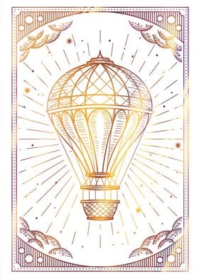 Tarot Hot air balloon