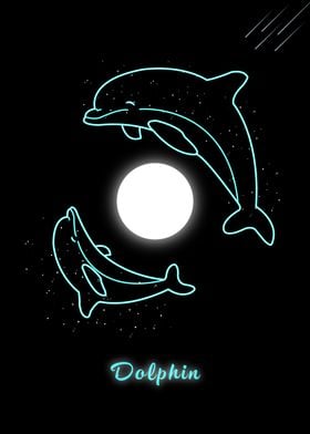 Dolphins Poster