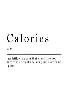 Calories Definition