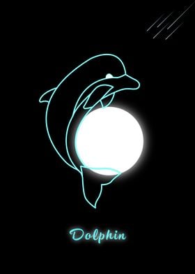 Dolphins Poster