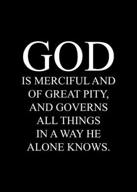 Merciful God