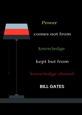 Bill Gates Quotes Poster