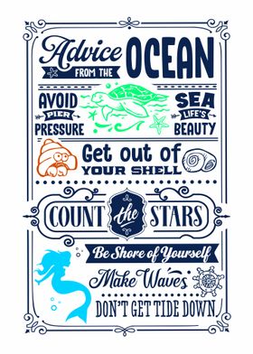 Advice from ocean 