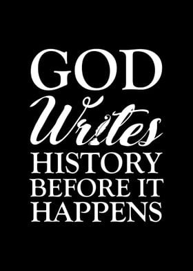 God Writes History