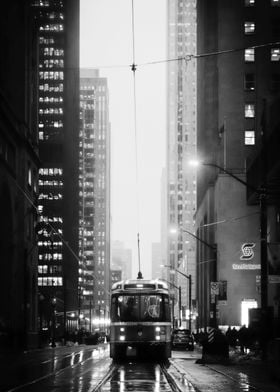 Toronto vintage streetcar