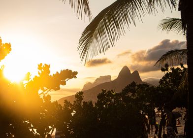 Sunset in Rio