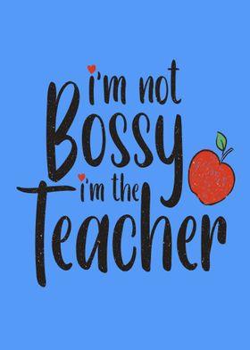 Bossy Teacher Joke