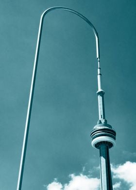 CN Tower on a special day