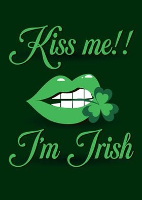 kiss me I am Irish