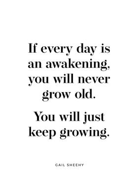 Every Day is an Awakening