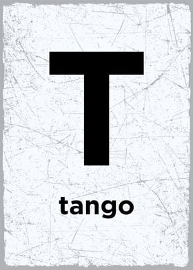 T is for Tango