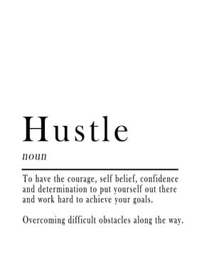 Hustle Print Dictionary