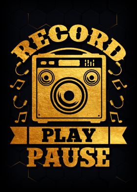 Record Play Pause