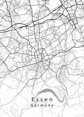 Essen City Map