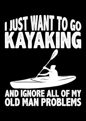 I want to go kayaking 