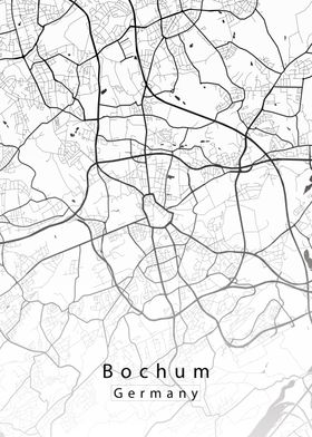 Bochum City Map